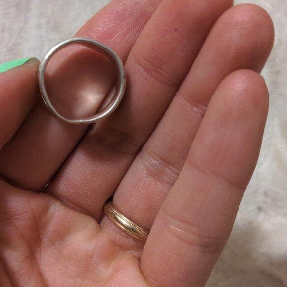 Handmade Israeli silver ring - Picture 2 of 3